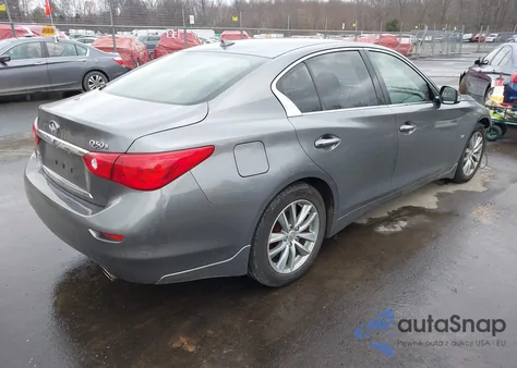 2015 Infiniti Q50 из США, поврежденный, VIN JN1BV7AR2FM405023